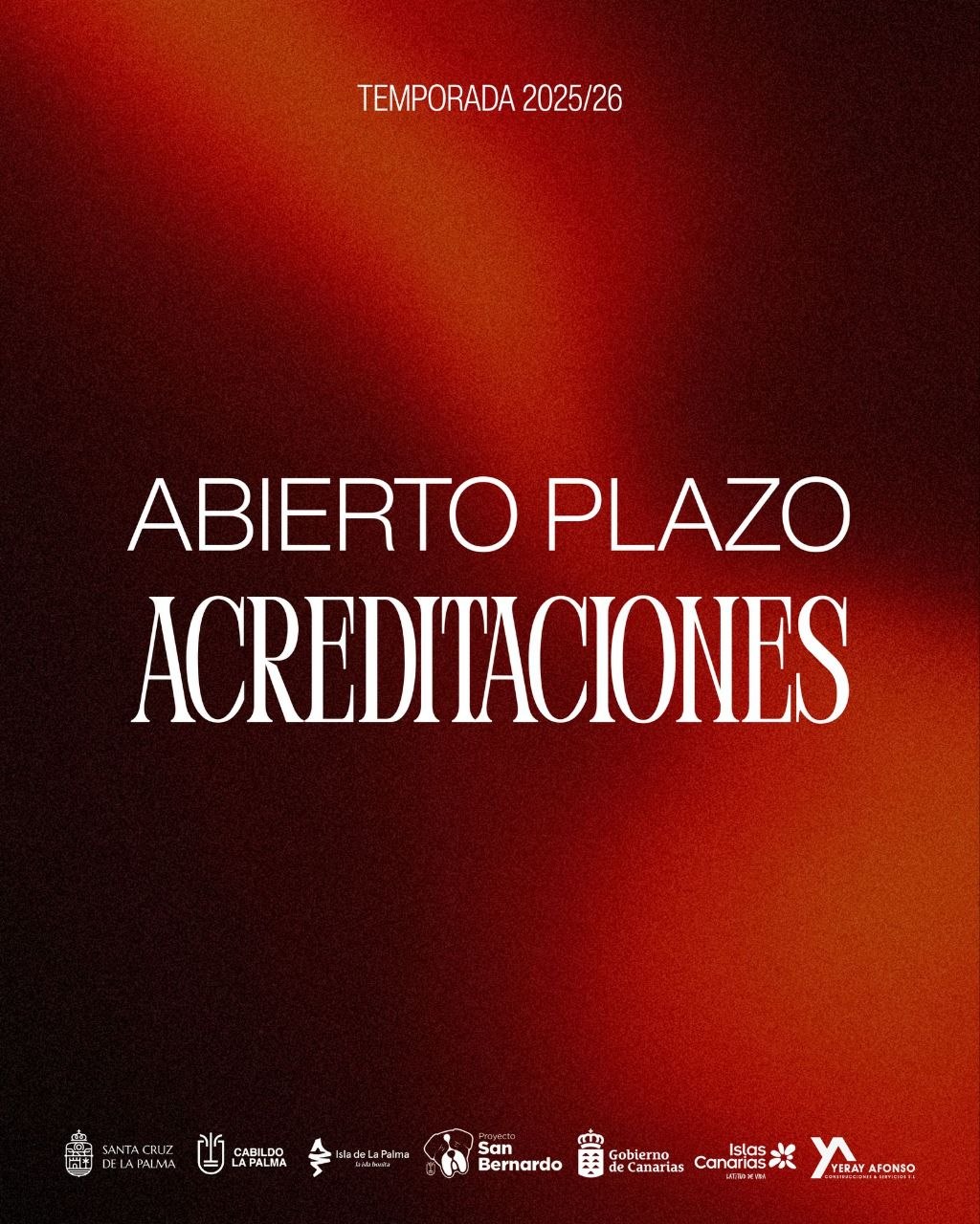 Cartel del CD Mensajero: abierto el plazo de acreditaciones para la temporada 2025/26