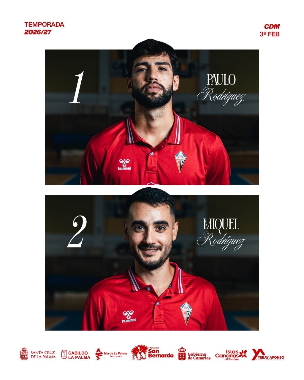 Plantilla de baloncesto del CD Mensajero 2026/27, bloque 4