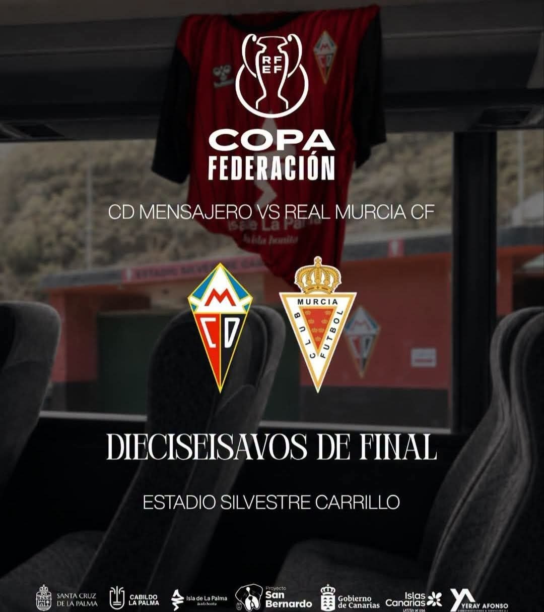 Imagen del emparejamiento entre el CD Mensajero y el Real Murcia CF en los dieciseisavos de final de la Copa Federación